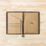 Safari Brown TBC Traveller's Journal - A6 - The Black Canvas