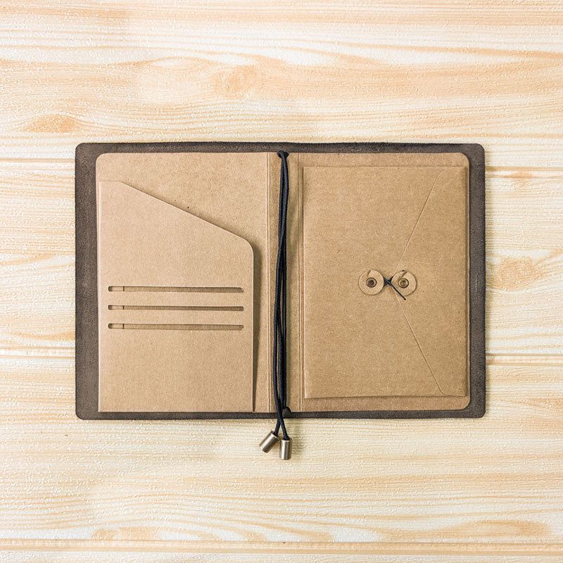 Safari Brown TBC Traveller's Journal - A6 - The Black Canvas