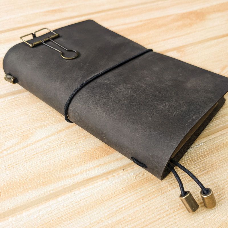 Safari Brown TBC Traveller's Journal - A6 - The Black Canvas