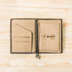 Safari Brown TBC Travellers Journal | Passport - The Black Canvas