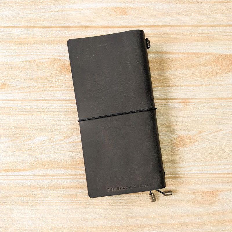 Safari Brown TBC Travellers Journal | Slim - The Black Canvas