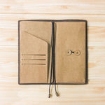 Safari Brown TBC Travellers Journal | Slim - The Black Canvas
