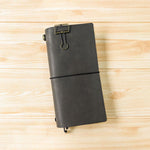 Safari Brown TBC Travellers Journal | Slim - The Black Canvas