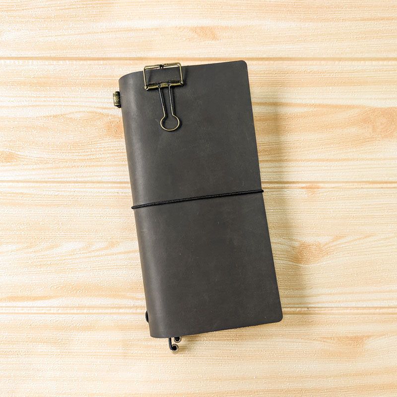 Safari Brown TBC Travellers Journal | Slim - The Black Canvas