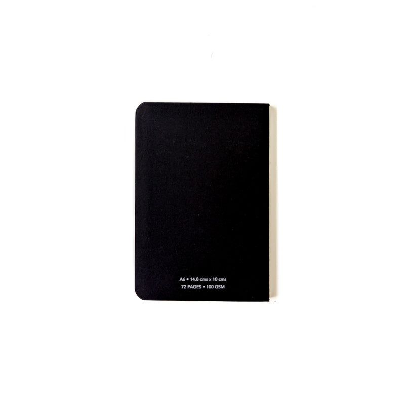 Black TBC Notebooks - A6 - The Black Canvas