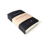 Black TBC Notebooks - Passport / Pack of 3 Bundle - The Black Canvas
