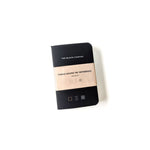Black TBC Notebooks - Passport / Pack of 3 Bundle - The Black Canvas