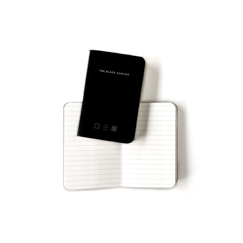 Black TBC Notebooks - Passport / Pack of 3 Bundle - The Black Canvas