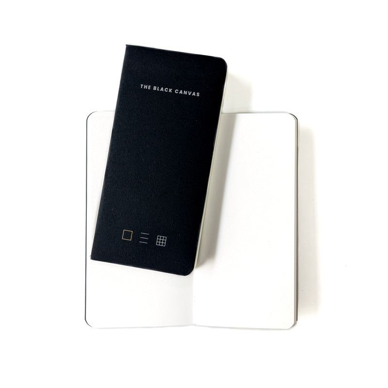 Black TBC Notebooks - Slim - The Black Canvas