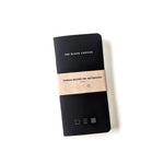 Black TBC Notebooks - Slim / Pack of 3 Bundle - The Black Canvas