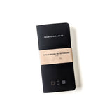 Black TBC Notebooks - Slim / Pack of 3 Bundle - The Black Canvas