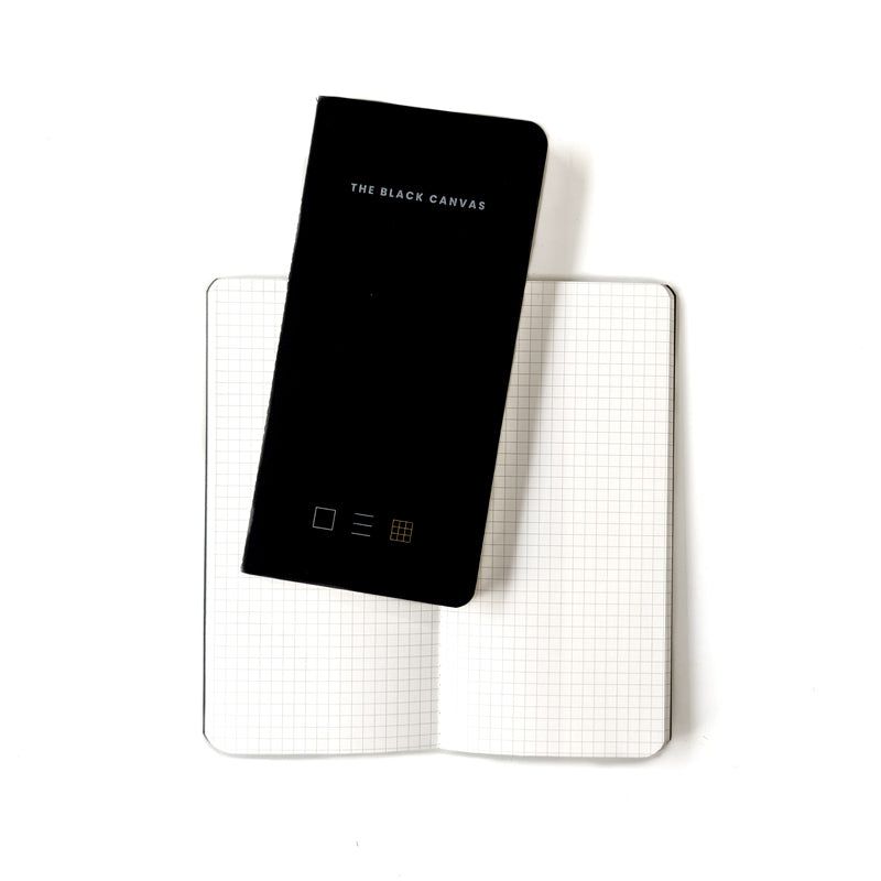 Black TBC Notebooks - Slim - The Black Canvas