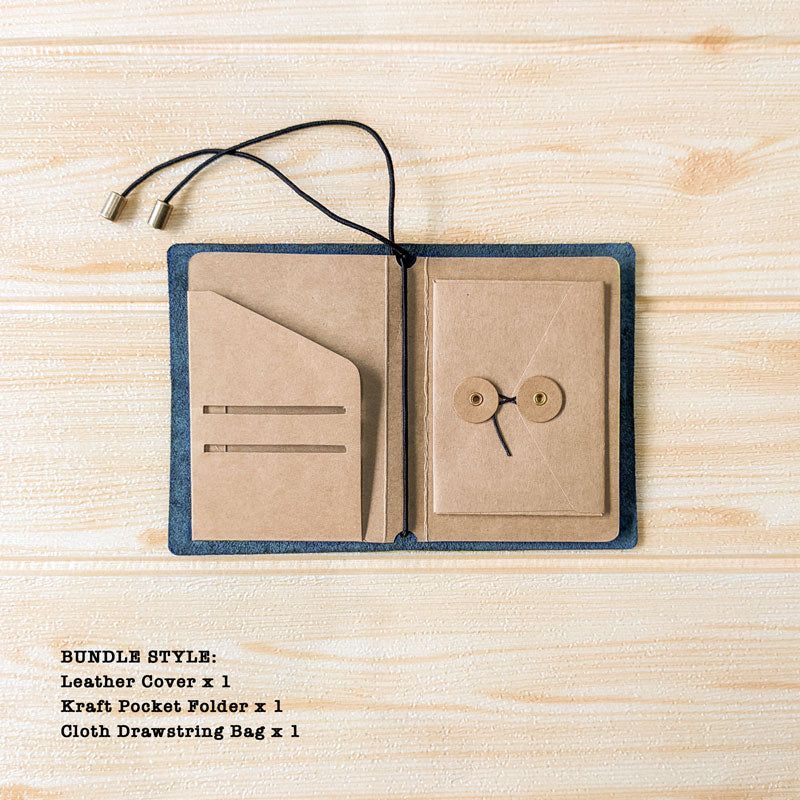 Teal Blue TBC Travellers Journal | Passport - The Black Canvas