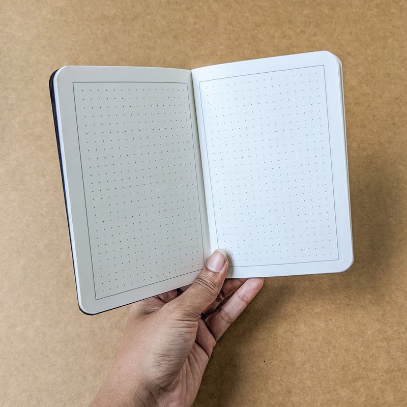Thread-Bound TBC Notebooks - A6 / Set of 5 Bundle - The Black Canvas