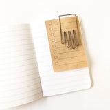 Vintage Bronze Hand Paper Clip Bundle | Set of 2